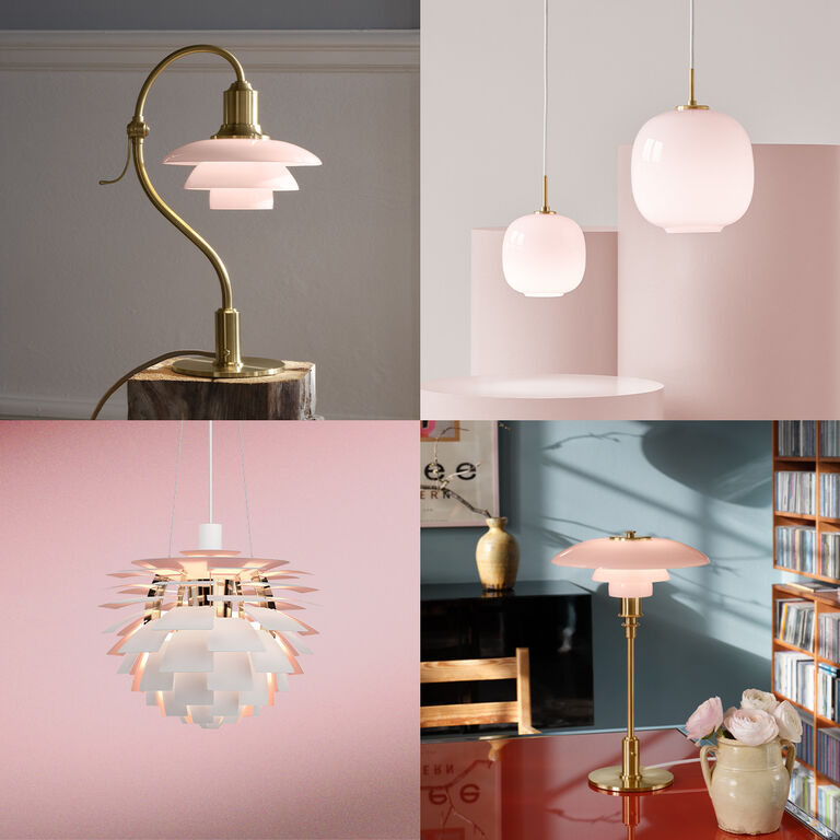 Shop Pale Rose from Louis Poulsen at Illums Bolighus