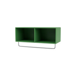 COAT Shelf with Clothes Rack, 152 parsley, Montana Furniture