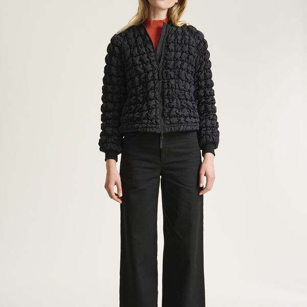 Kosei jacket with zipper, black, BITTE KAI RAND