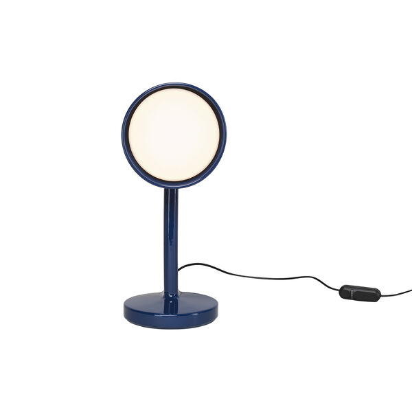 C&eacute;ramique Side Table Lamp, navy blue, Flos