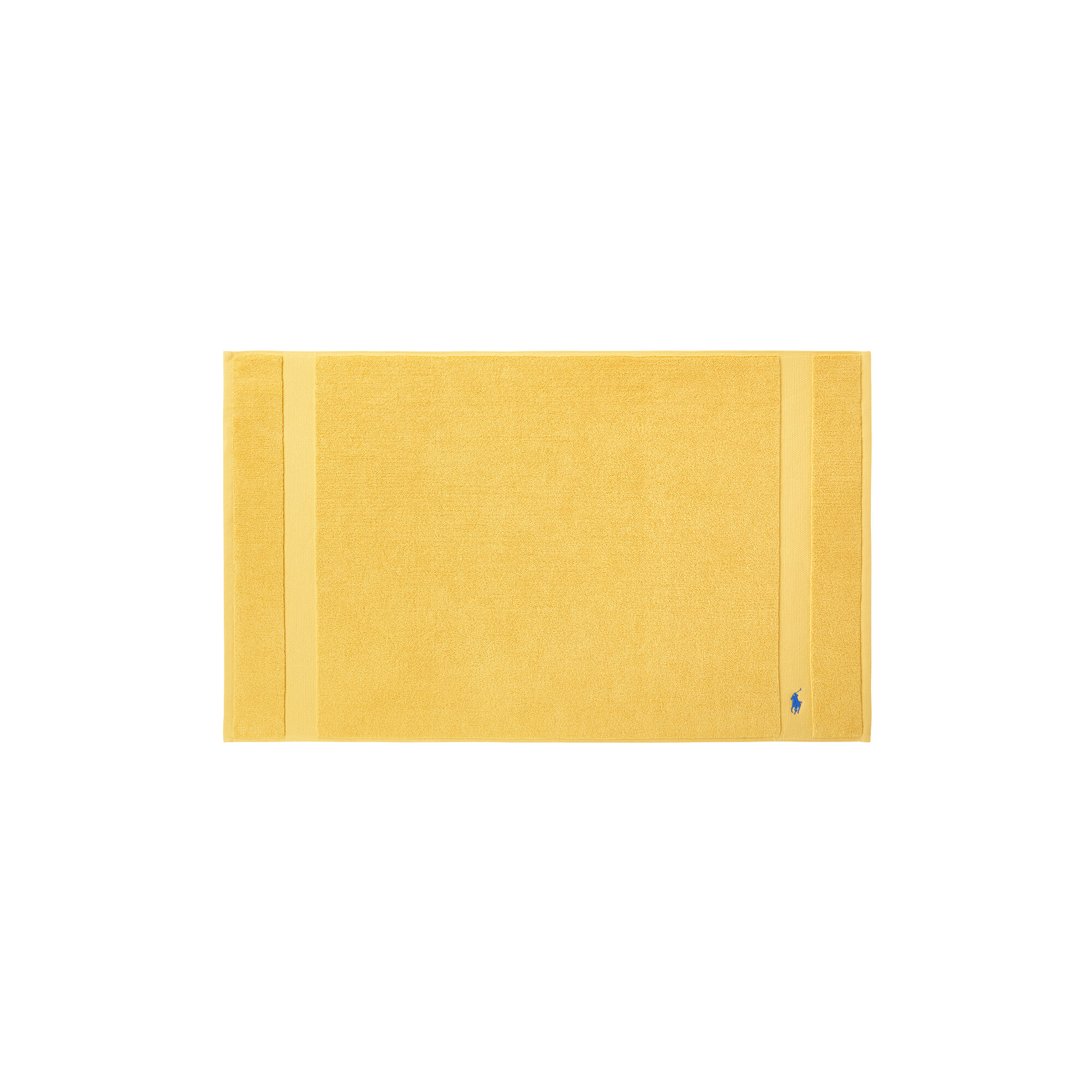 Polo Player Bath Mat yellowfin