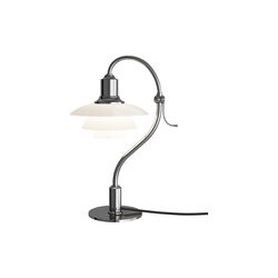 PH 2/2 Question Mark Chrome Table Lamp, Louis Poulsen