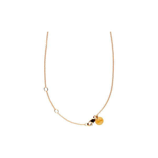 Firkløver Necklace, gold-plated, Flora Danica Jewellery