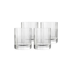 Back Water Glass/Whiskey Glass 4 pcs, Luigi Bormioli