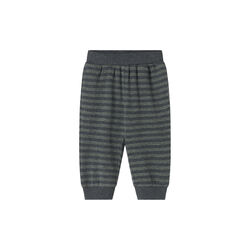 Paki B Sweatpants, forest stripe mel., MarMar Copenhagen