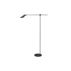 MS011 Floor Lamp, black PVD, Fritz Hansen