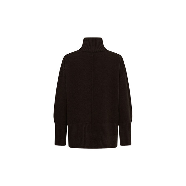 MWAntwerpen LW High Neck | Chocolate Plum | Knitted Sweater, My Essential Wardrobe