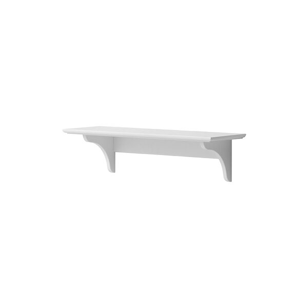 Seaside Shelf with Hooks, 60x20 cm, Oliver Furniture