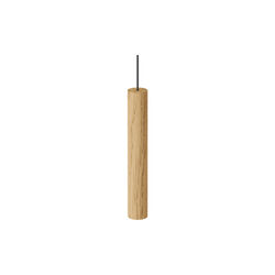 Chimes Short Pendant, oak, UMAGE
