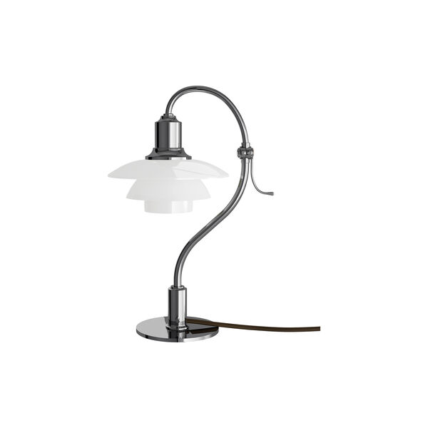 PH 2/2 Question Mark Chrome Table Lamp PH 2/2 Question Mark Chrome Table Lamp, Louis Poulsen