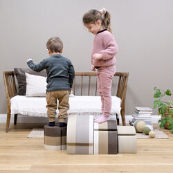 Elephant M, sand grey, bObles