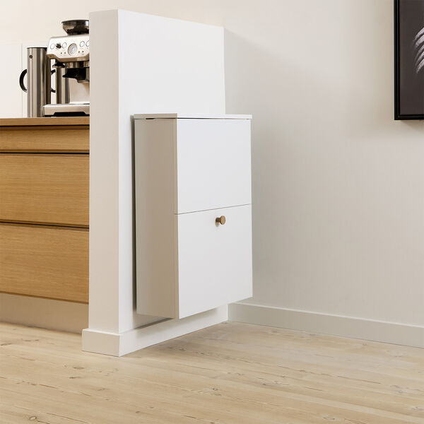 SORTED Standard Tall Waste Sorting, snow white, DesignLife