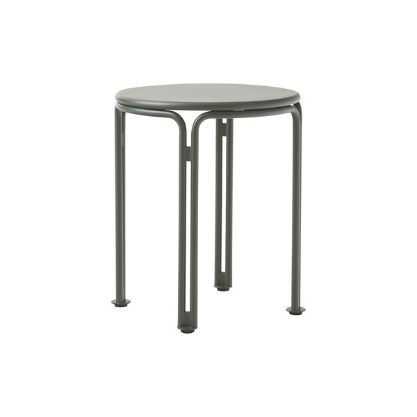 Thorvald SC102 Outdoor Side Table, bronze green, &Tradition