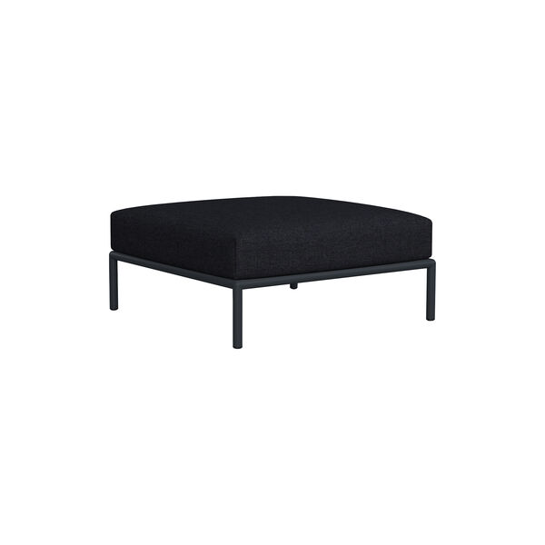 LEVEL Lounge Ottoman, sooty grey/dark grey, HOUE