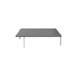 PK61A&trade; Coffee Table, dark granite, Fritz Hansen