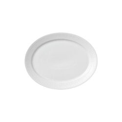 White Fluted Dish 35 cm, Royal Copenhagen