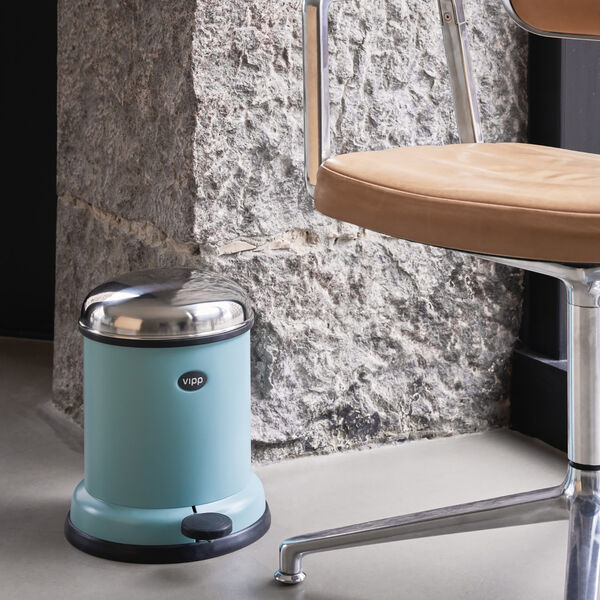 VIPP13 Pedal Bin, Henri teal, Vipp