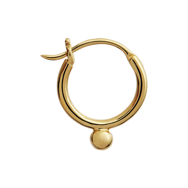 Tout Petit Disco Ball Earring Single, gold, Stine A Jewelry