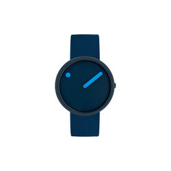 PICTO Wrist Watch, navy blue/matt blue/navy blue, PICTO