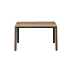6725 Piloti Wood Coffee Table, oiled smoked oak, Fredericia Furniture