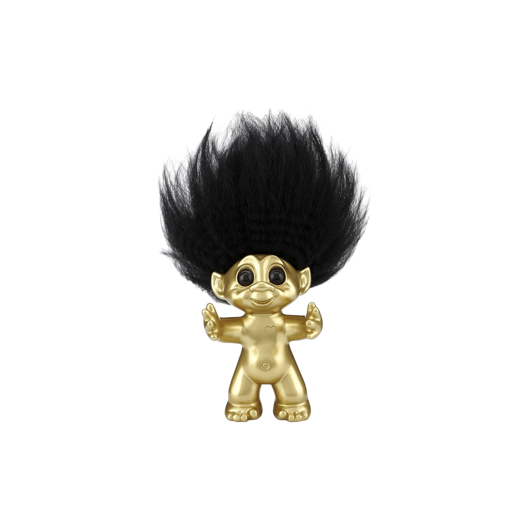 Black hair outlet troll wig