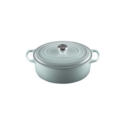 Signature cast iron oval casserole &Oslash; 31 cm, sea salt, Le Creuset