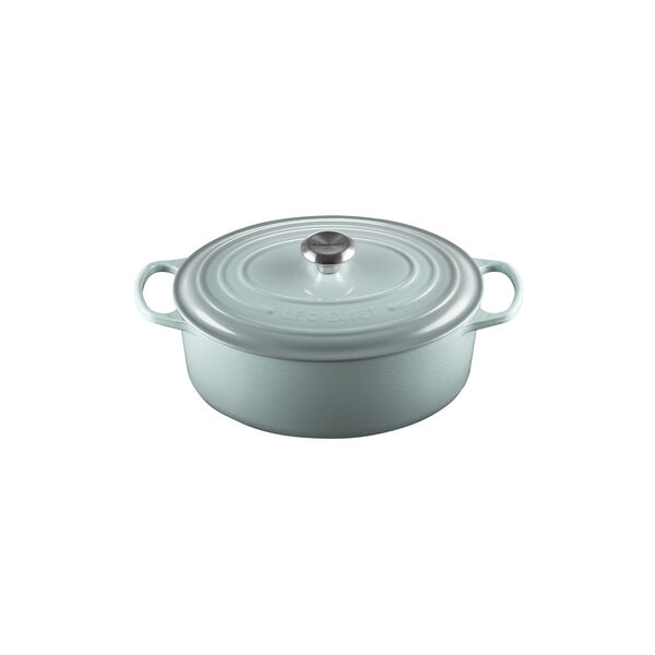 Signature cast iron oval casserole &Oslash; 31 cm, sea salt, Le Creuset