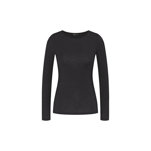 Beauty Layers LSL Top Wool, black Beauty Layers LSL Top Wool, black, Triumph
