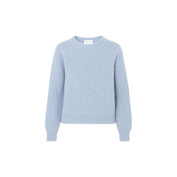 Liana Round-Neck Pullover | Light Blue, Americandreams