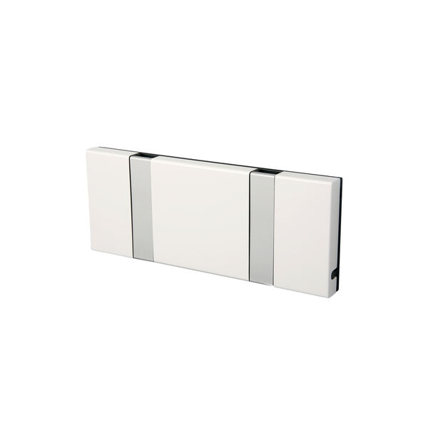 KNAX Horizontal 2 Coat Rack, white/grey KNAX Horizontal 2 Coat Rack, white/grey, LoCa