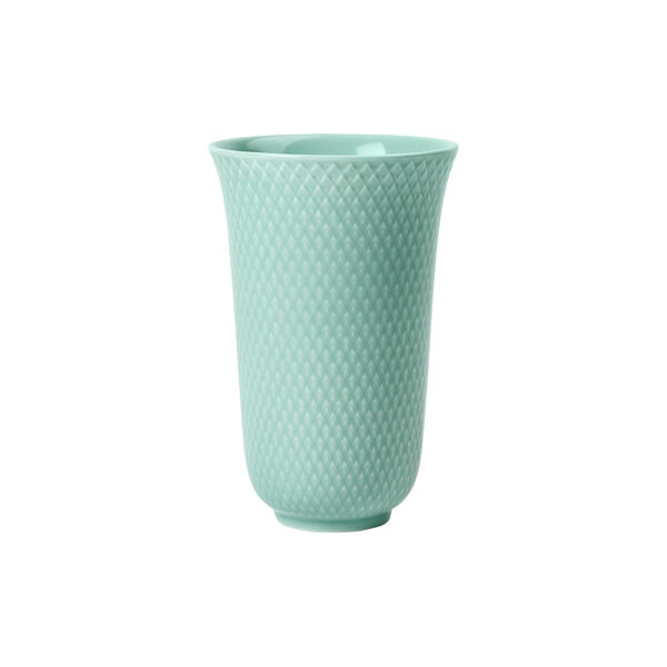 Rhombe Color Vase, aqua, Lyngby Porcel&aelig;n