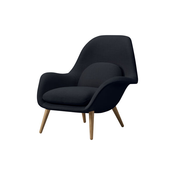 FF1770 Swoon Lounge Chair, Sunniva 192/lacquered oak FF1770 Swoon Lounge Chair, Sunniva 192/lacquered oak, Fredericia Furniture