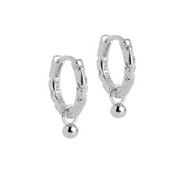 Belle hoops, silver, ENAMEL Copenhagen