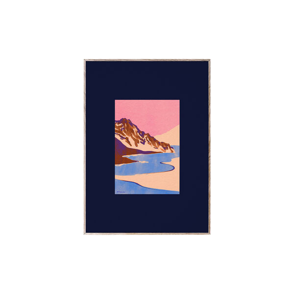 Orange Landscape Poster Orange Landscape Poster, Paper Collective