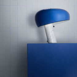 Snoopy Table Lamp, blu navy, Flos