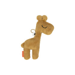 Raffi Tiny Sensory Rattle, mustard, Done by Deer