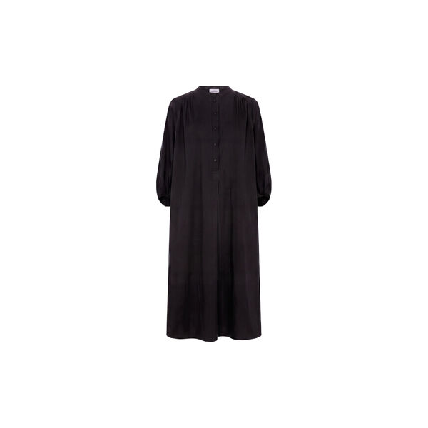 Vilma-Louise Shirt Dress | Black | Shirt Dress, LA RŌUGE