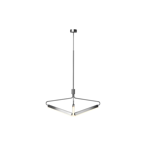 Angel 3 500 Wide Chandelier, steel, Rubn