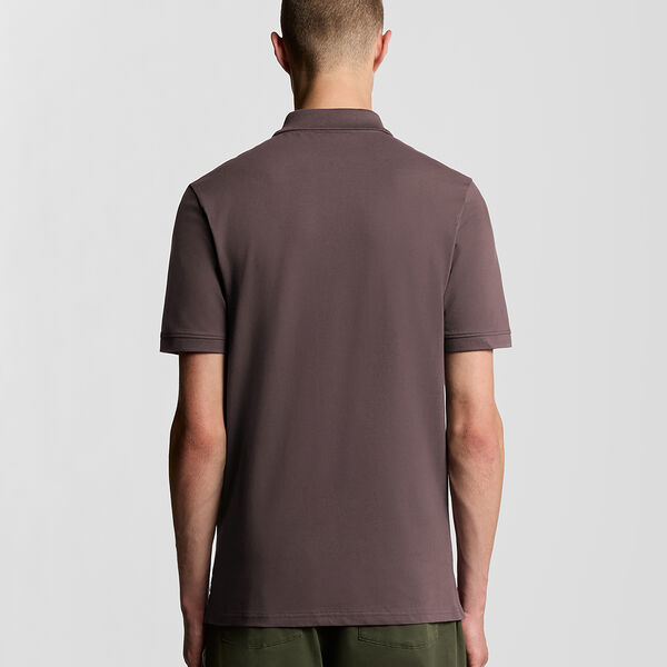 Plain Polo Shirt, espresso, Lyle & Scott