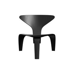 PK0 A&trade; Lounge Chair, black, Fritz Hansen