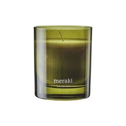 Scented Candle, lavender rain, Meraki