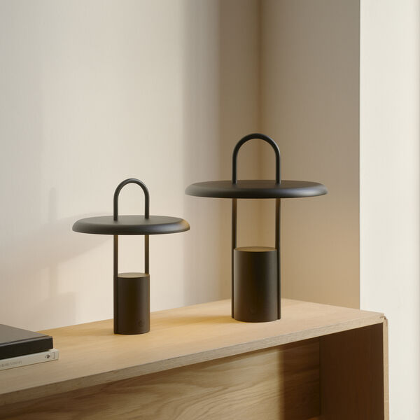 Pier portable LED lamp, black, Stelton
