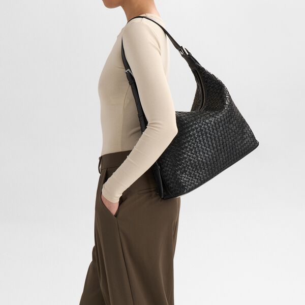 TribecaMBG Bag Weave, black, Markberg
