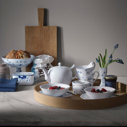 White Fluted Bowl 35 cl, 2 pcs, Royal Copenhagen