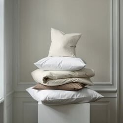 SUPIMA PERCALE Bedding, walnut, Georg Jensen Damask