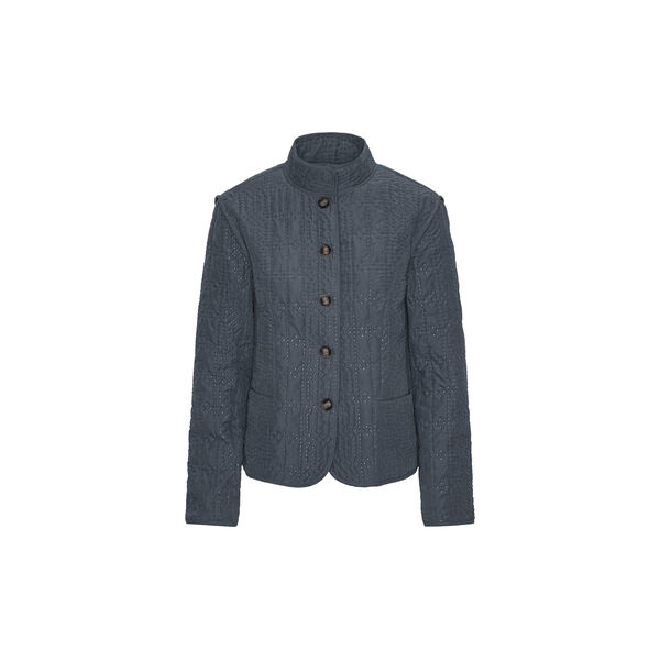 Short Quilted Jacket, ombre blue, Ilse Jacobsen Hornb&aelig;k