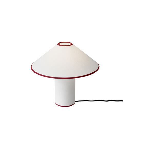Colette ATD6 Table Lamp, white/merlot, &Tradition