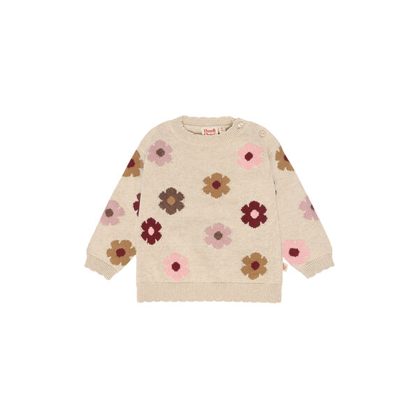 HCPusle Flower, old beige melange, Hust & Claire