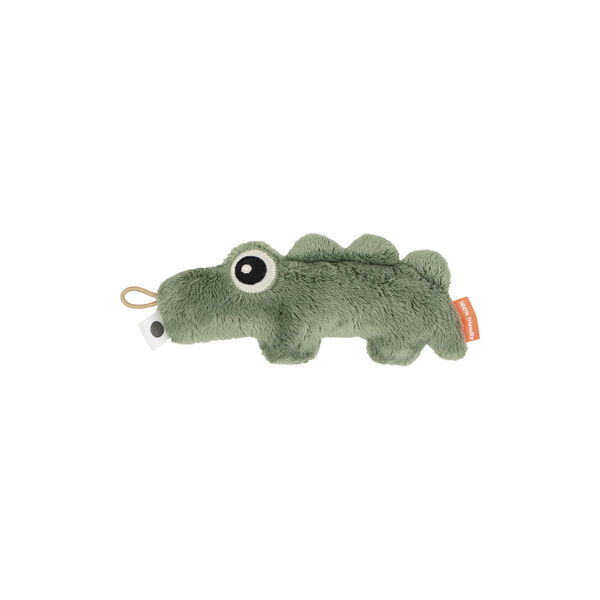 Croco Tiny Sensory Rattle, green Croco Tiny Sensory Rattle, green, Done by Deer