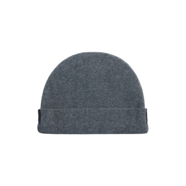 Classic Double-Layer Fleece Beanie | Grey, Henriette Steffensen Copenhagen